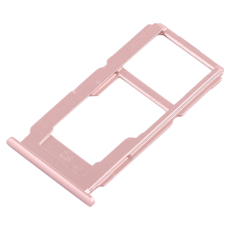 For OPPO R11 SIM Card Tray + SIM Card Tray / Micro SD Card Tray (Rose Gold) - Card Tray by buy2fix | Online Shopping UK | buy2fix