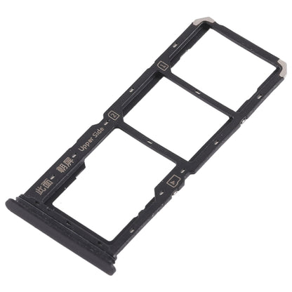 For Vivo Y83 2 x SIM Card Tray + Micro SD Card Tray (Black) - Card Tray by buy2fix | Online Shopping UK | buy2fix