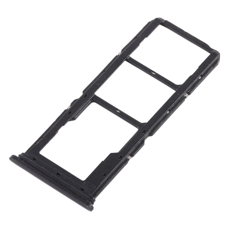 For Vivo Y83 2 x SIM Card Tray + Micro SD Card Tray (Black) - Card Tray by buy2fix | Online Shopping UK | buy2fix