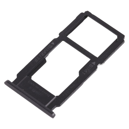 For OPPO R9sk SIM Card Tray + SIM Card Tray / Micro SD Card Tray (Black) - Card Tray by buy2fix | Online Shopping UK | buy2fix