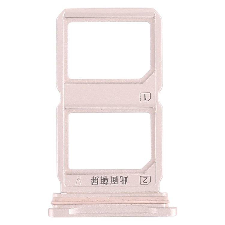 For Vivo Xplay6 2 x SIM Card Tray (Gold) - Card Tray by buy2fix | Online Shopping UK | buy2fix