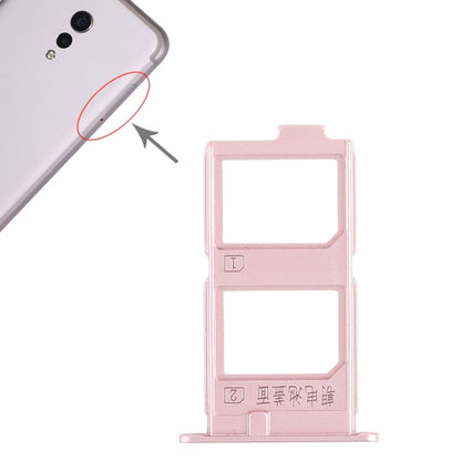 For Vivo Xplay6 2 x SIM Card Tray (Rose Gold) - Card Tray by buy2fix | Online Shopping UK | buy2fix