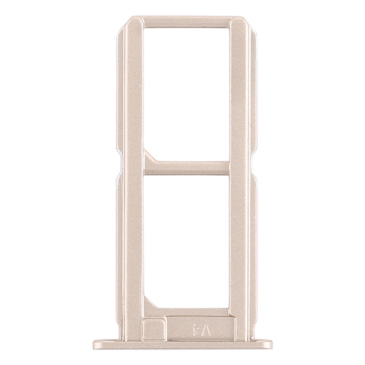 For Vivo X7 2 x SIM Card Tray (Gold) - Card Tray by buy2fix | Online Shopping UK | buy2fix