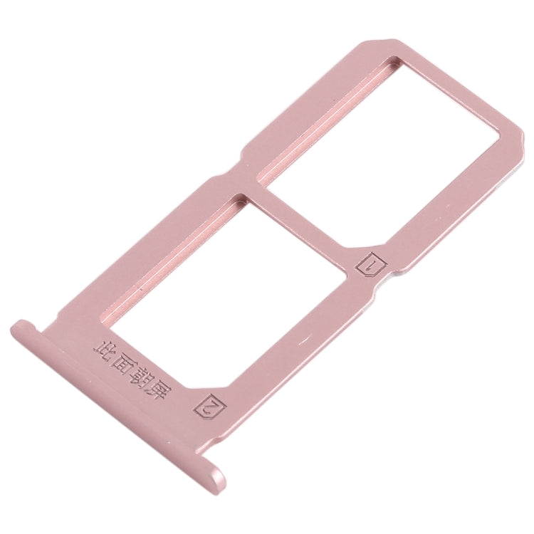 For Vivo X7 2 x SIM Card Tray (Rose Gold) - Card Tray by buy2fix | Online Shopping UK | buy2fix
