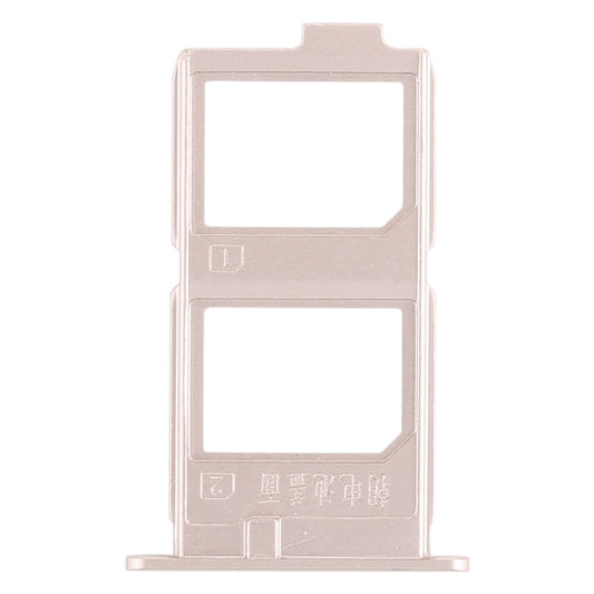 For Vivo X7 Plus 2 x SIM Card Tray (Gold) - Card Tray by buy2fix | Online Shopping UK | buy2fix