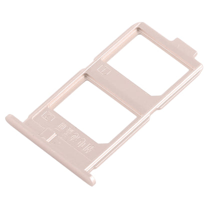 For Vivo X7 Plus 2 x SIM Card Tray (Gold) - Card Tray by buy2fix | Online Shopping UK | buy2fix