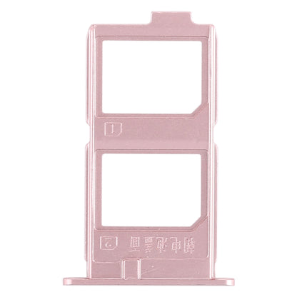 For Vivo X7 Plus 2 x SIM Card Tray (Rose Gold) - Card Tray by buy2fix | Online Shopping UK | buy2fix