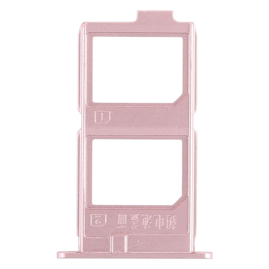 For Vivo X7 Plus 2 x SIM Card Tray (Rose Gold) - Card Tray by buy2fix | Online Shopping UK | buy2fix