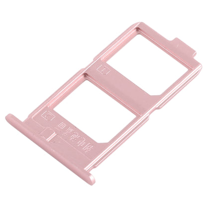 For Vivo X7 Plus 2 x SIM Card Tray (Rose Gold) - Card Tray by buy2fix | Online Shopping UK | buy2fix