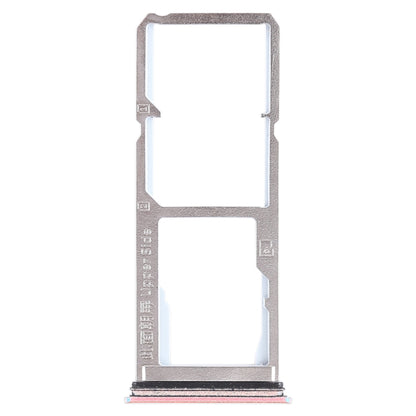 For Vivo Y75 2 x SIM Card Tray + Micro SD Card Tray (Rose Gold) - Card Tray by buy2fix | Online Shopping UK | buy2fix