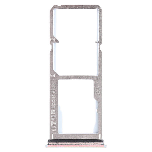 For Vivo Y75 2 x SIM Card Tray + Micro SD Card Tray (Rose Gold) - Card Tray by buy2fix | Online Shopping UK | buy2fix