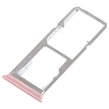 For Vivo Y75 2 x SIM Card Tray + Micro SD Card Tray (Rose Gold) - Card Tray by buy2fix | Online Shopping UK | buy2fix