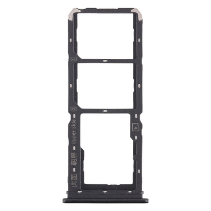 For Vivo Y97 2 x SIM Card Tray + Micro SD Card Tray (Black) - Card Tray by buy2fix | Online Shopping UK | buy2fix