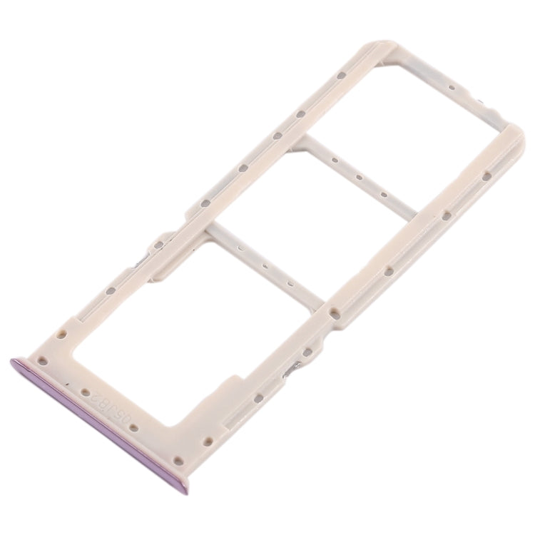 For OPPO A5 / A3s 2 x SIM Card Tray + Micro SD Card Tray (Purple) - Card Tray by buy2fix | Online Shopping UK | buy2fix