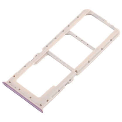 For OPPO A5 / A3s 2 x SIM Card Tray + Micro SD Card Tray (Purple) - Card Tray by buy2fix | Online Shopping UK | buy2fix