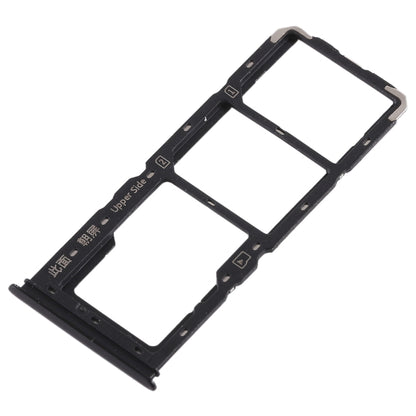 For Vivo Y93 2 x SIM Card Tray + Micro SD Card Tray (Black) - Card Tray by buy2fix | Online Shopping UK | buy2fix