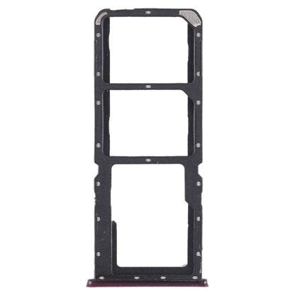 For OPPO A7x / F9 / F9 Pro / Realme 2 Pro 2 x SIM Card Tray + Micro SD Card Tray (Red) - Card Tray by buy2fix | Online Shopping UK | buy2fix