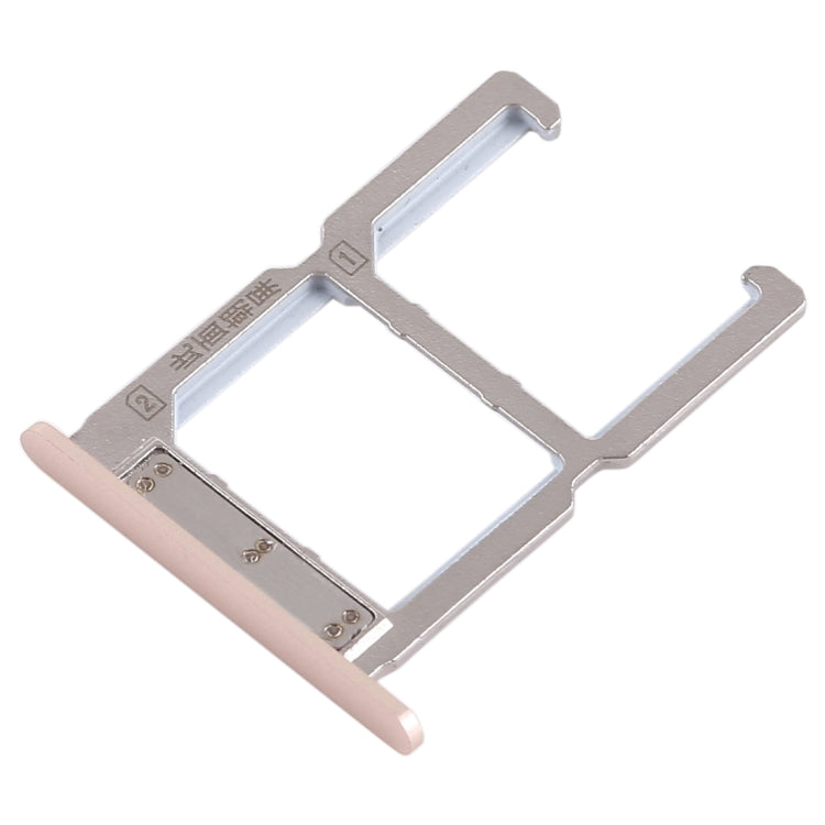 For Vivo X6S 2 x SIM Card Tray (Gold) - Card Tray by buy2fix | Online Shopping UK | buy2fix