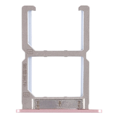 For Vivo X6S 2 x SIM Card Tray (Rose Gold) - Card Tray by buy2fix | Online Shopping UK | buy2fix
