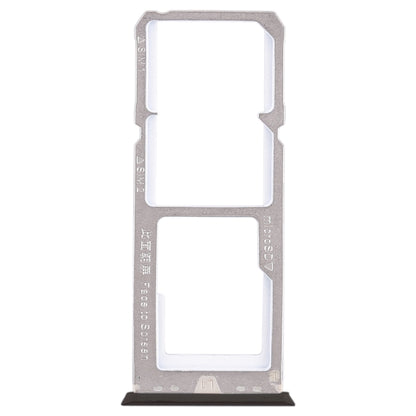 For OPPO A79 2 x SIM Card Tray + Micro SD Card Tray (Black) - Card Tray by buy2fix | Online Shopping UK | buy2fix