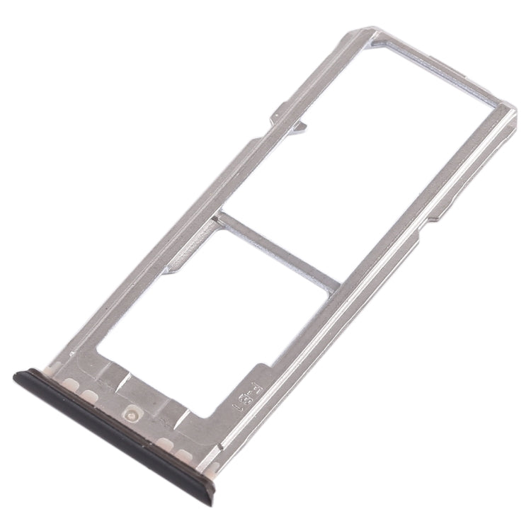 For OPPO A79 2 x SIM Card Tray + Micro SD Card Tray (Black) - Card Tray by buy2fix | Online Shopping UK | buy2fix