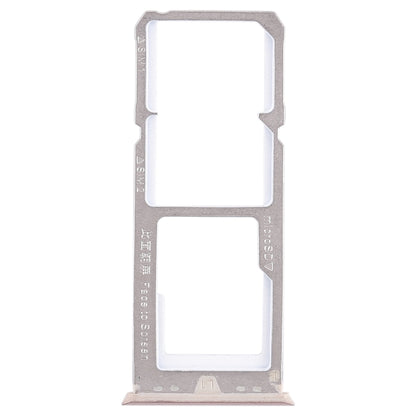 For OPPO A79 2 x SIM Card Tray + Micro SD Card Tray (Gold) - Card Tray by buy2fix | Online Shopping UK | buy2fix