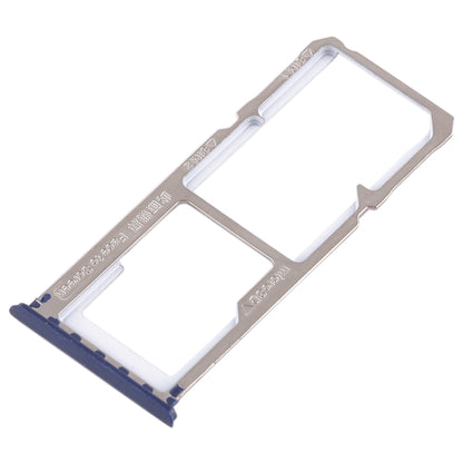 For OPPO A83 2 x SIM Card Tray + Micro SD Card Tray (Blue) - Card Tray by buy2fix | Online Shopping UK | buy2fix