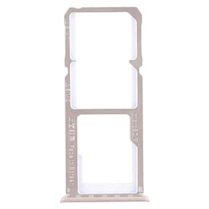 For OPPO A83 2 x SIM Card Tray + Micro SD Card Tray (Rose Gold) - Card Tray by buy2fix | Online Shopping UK | buy2fix