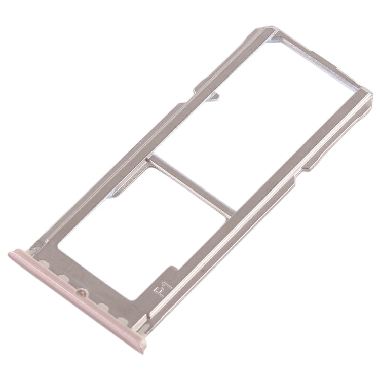 For OPPO A83 2 x SIM Card Tray + Micro SD Card Tray (Rose Gold) - Card Tray by buy2fix | Online Shopping UK | buy2fix