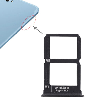 For Vivo X9i 2 x SIM Card Tray (Black) - Card Tray by buy2fix | Online Shopping UK | buy2fix