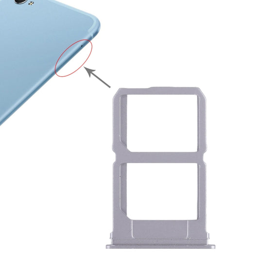 For Vivo X9i 2 x SIM Card Tray (Grey) - Card Tray by buy2fix | Online Shopping UK | buy2fix