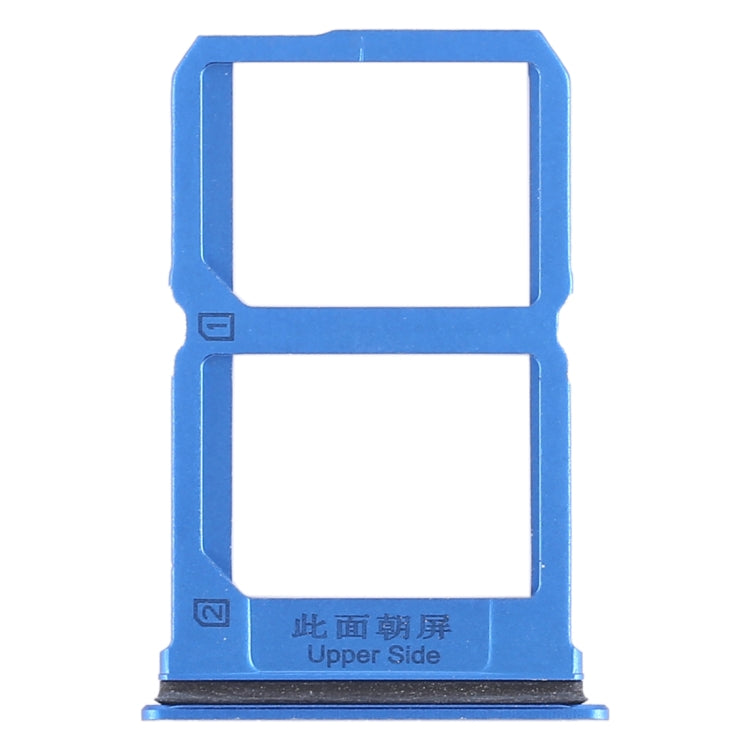 For Vivo X9i 2 x SIM Card Tray (Blue) - Card Tray by buy2fix | Online Shopping UK | buy2fix