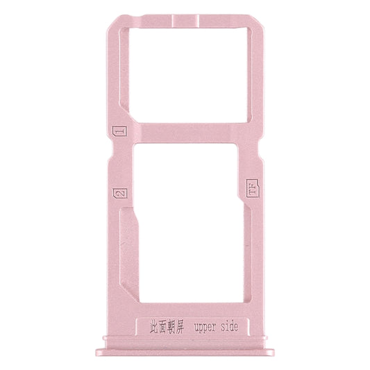 For Vivo X20 Plus SIM Card Tray + SIM Card Tray / Micro SD Card Tray (Rose Gold) - Card Tray by buy2fix | Online Shopping UK | buy2fix