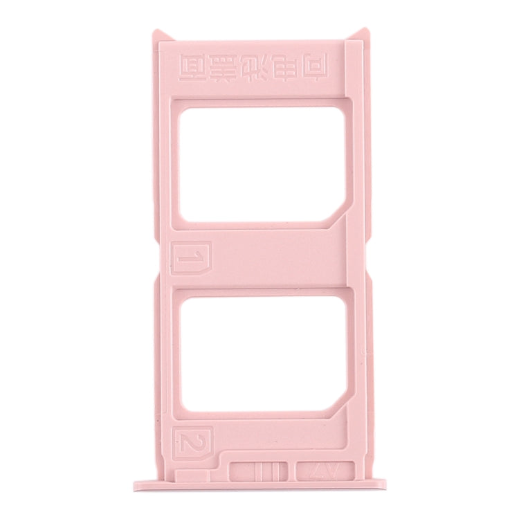 For Vivo V3 2 x SIM Card Tray (Rose Gold) - Card Tray by buy2fix | Online Shopping UK | buy2fix
