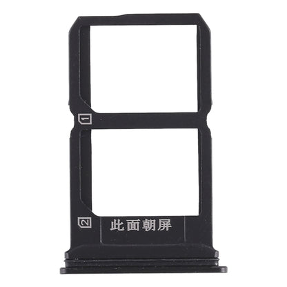 For Vivo X9s Plus 2 x SIM Card Tray (Black) - Card Tray by buy2fix | Online Shopping UK | buy2fix