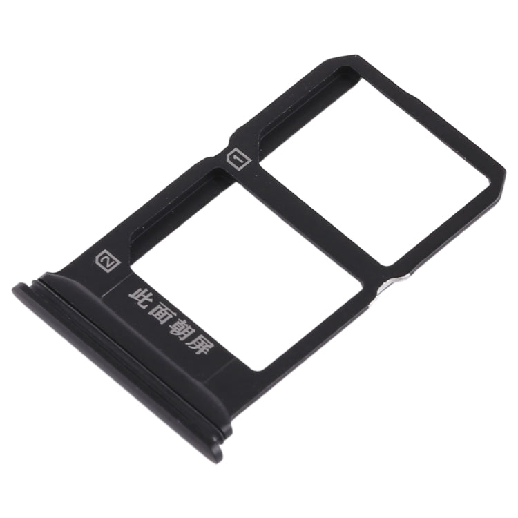 For Vivo X9s Plus 2 x SIM Card Tray (Black) - Card Tray by buy2fix | Online Shopping UK | buy2fix