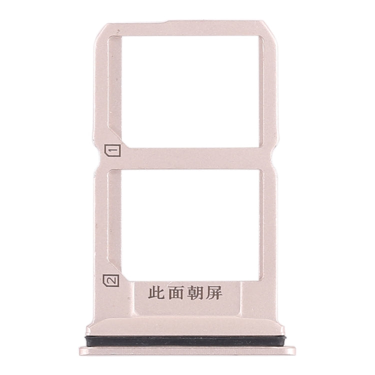 For Vivo X9s Plus 2 x SIM Card Tray (Gold) - Card Tray by buy2fix | Online Shopping UK | buy2fix
