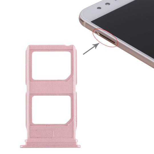 2 x plateau de carte SIM pour Vivo X9 Plus (or rose)