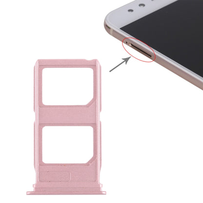 For Vivo X9 Plus 2 x SIM Card Tray (Rose Gold) - Card Tray by buy2fix | Online Shopping UK | buy2fix