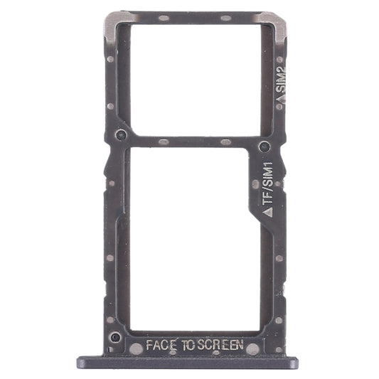 SIM Card Tray + SIM Card Tray / Micro SD Card Tray for Xiaomi Pocophone F1 (Black) - Card Tray by buy2fix | Online Shopping UK | buy2fix