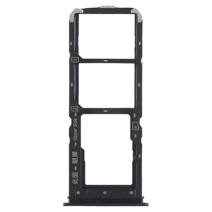 For Vivo Y71 2 x SIM Card Tray + Micro SD Card Tray (Black) - Card Tray by buy2fix | Online Shopping UK | buy2fix