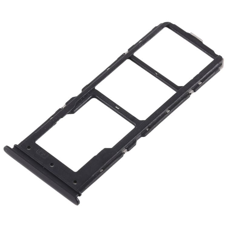For Vivo Y71 2 x SIM Card Tray + Micro SD Card Tray (Black) - Card Tray by buy2fix | Online Shopping UK | buy2fix