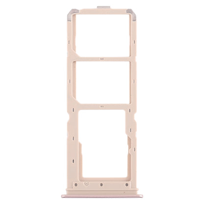 For Vivo Y71 2 x SIM Card Tray + Micro SD Card Tray (Rose Gold) - Card Tray by buy2fix | Online Shopping UK | buy2fix