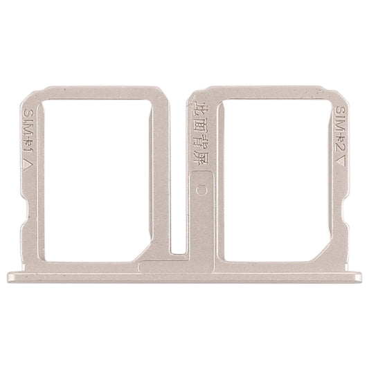 For Vivo Xplay5 2 x SIM Card Tray (Gold) - Card Tray by buy2fix | Online Shopping UK | buy2fix