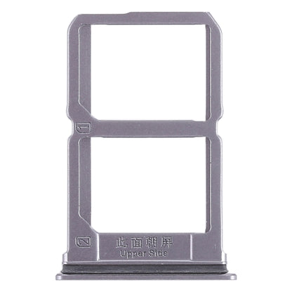 For Vivo X9s 2 x SIM Card Tray (Grey) - Card Tray by buy2fix | Online Shopping UK | buy2fix