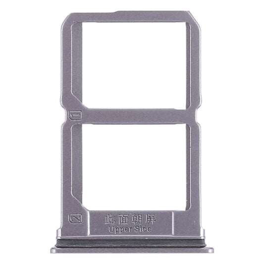 For Vivo X9s 2 x SIM Card Tray (Grey) - Card Tray by buy2fix | Online Shopping UK | buy2fix