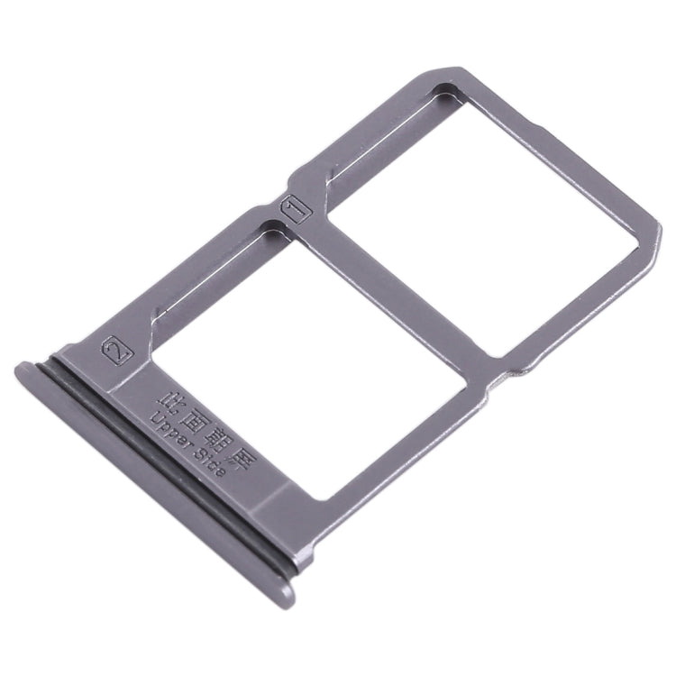 For Vivo X9s 2 x SIM Card Tray (Grey) - Card Tray by buy2fix | Online Shopping UK | buy2fix