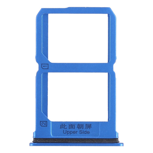For Vivo X9s 2 x SIM Card Tray (Blue) - Card Tray by buy2fix | Online Shopping UK | buy2fix