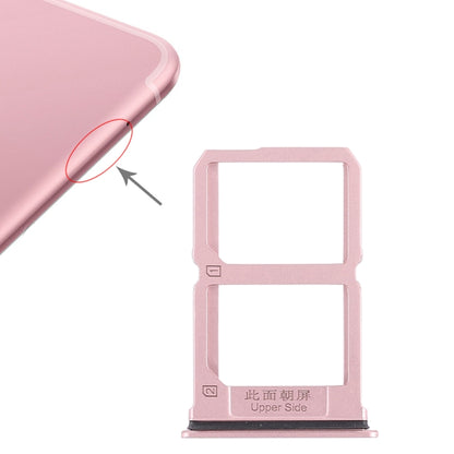 For Vivo X9s 2 x SIM Card Tray (Rose Gold) - Card Tray by buy2fix | Online Shopping UK | buy2fix