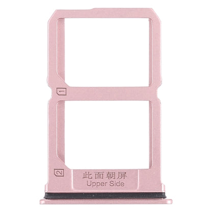 For Vivo X9s 2 x SIM Card Tray (Rose Gold) - Card Tray by buy2fix | Online Shopping UK | buy2fix